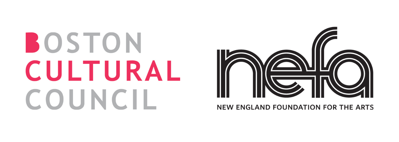 AIR / Teen Bridge funder block including New England Foundation for the Art’s Public Art for Spatial Justice program and Boston Cultural Council