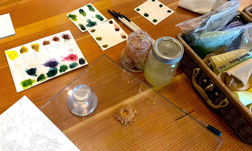Paint mixing workshop by Allison Healy