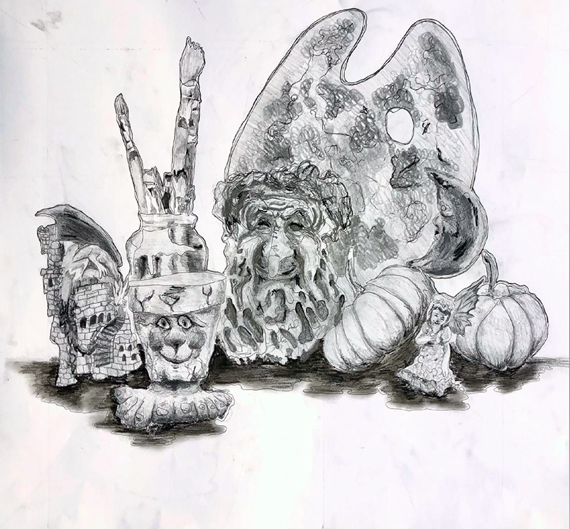 Drawing by Lindsey Caputo