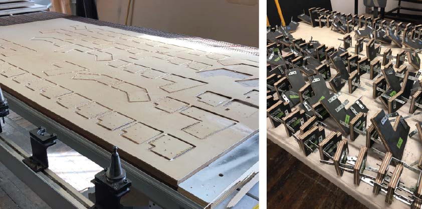 CNC modular fabrication