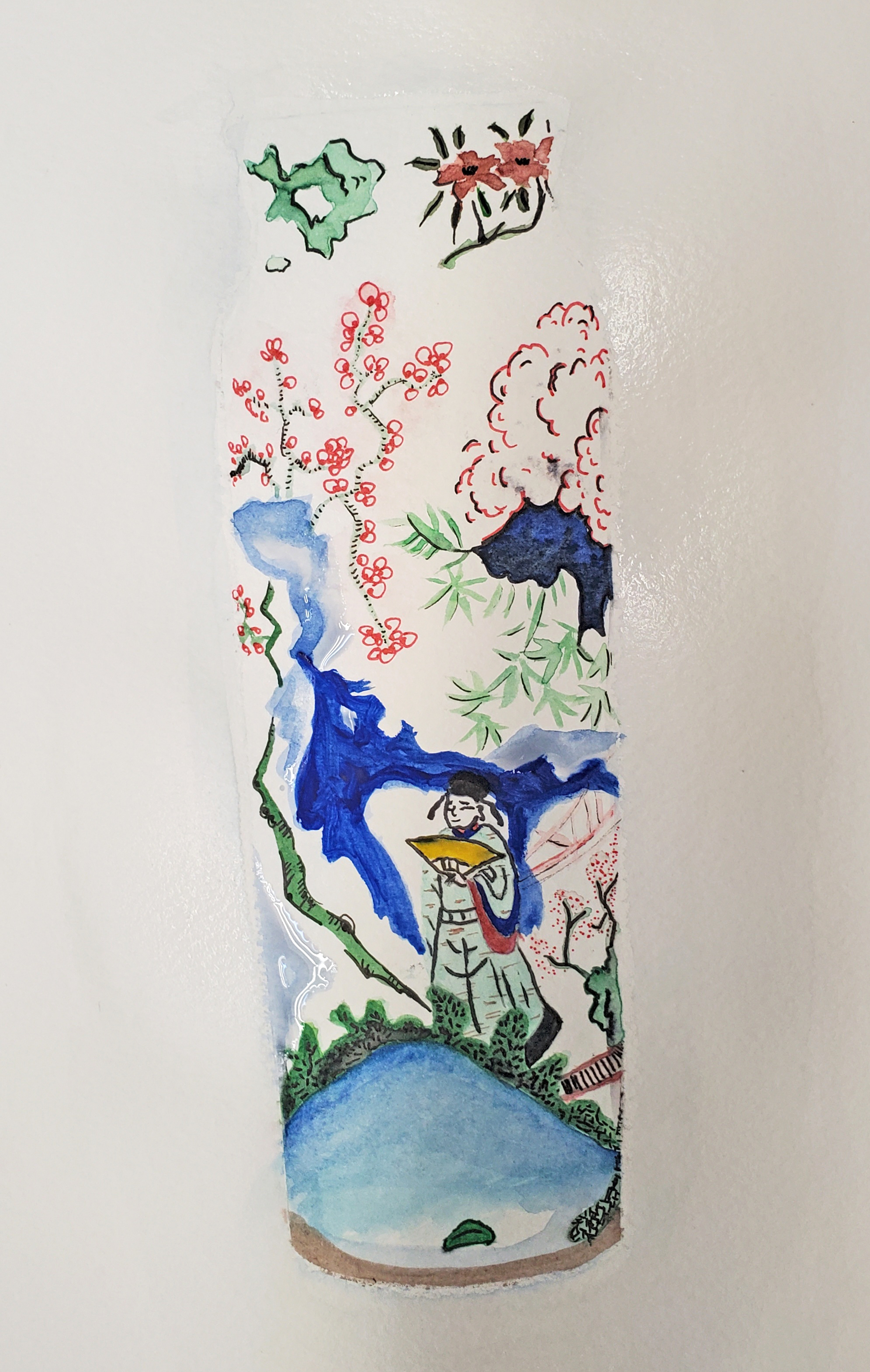 nancy hart_- chinese_vase painting