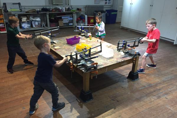 Very Beginning Woodworking Ages 4-6 5S20 | The Eliot School of Fine