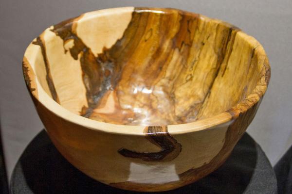 Wood lathe online bowl