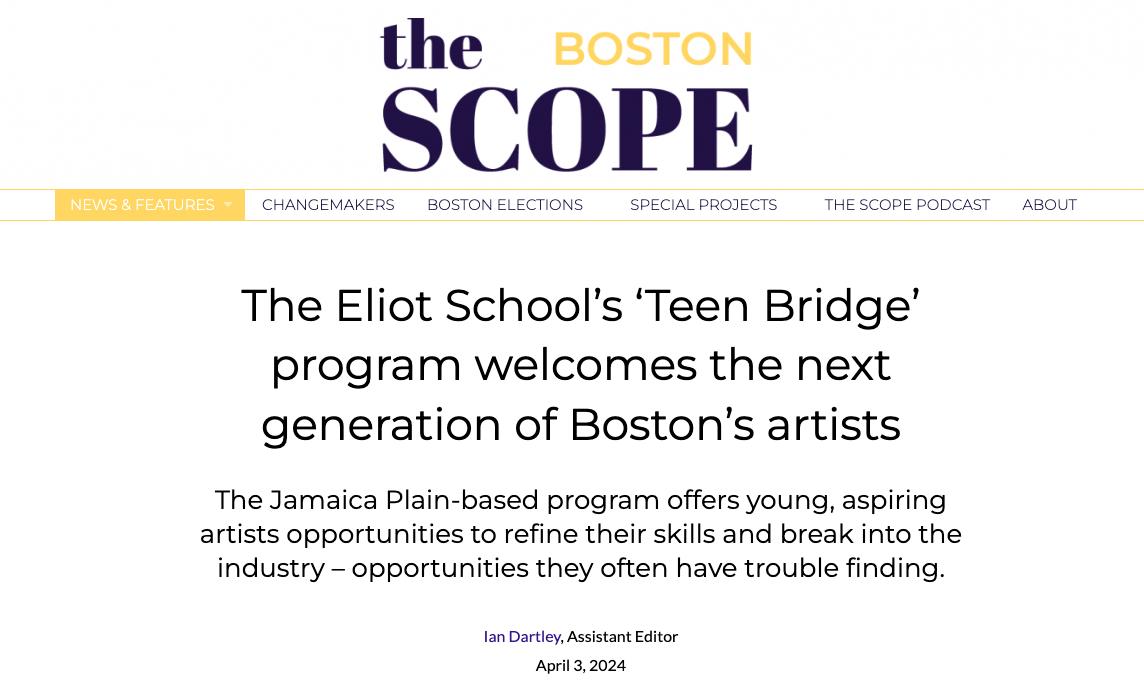 The Scope Teen Bridge Article