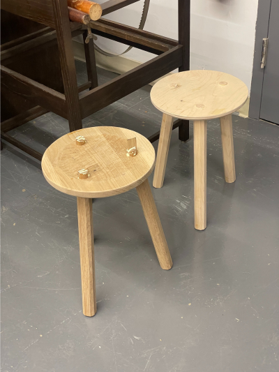 In progress Three Legged Stool